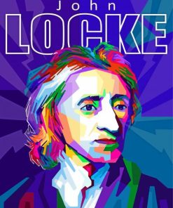 John Locke Pop Art Poster Diamond Paintings