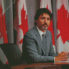 Justin Trudeau Prime Minister Of Canada Diamond Paintings