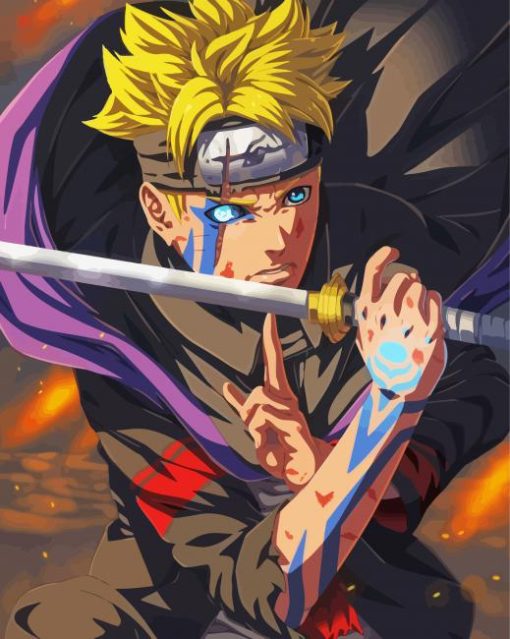 Katana Naruto Anime Diamond Paintings