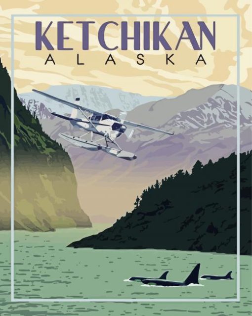 Ketchikan Poster Diamond Paintings