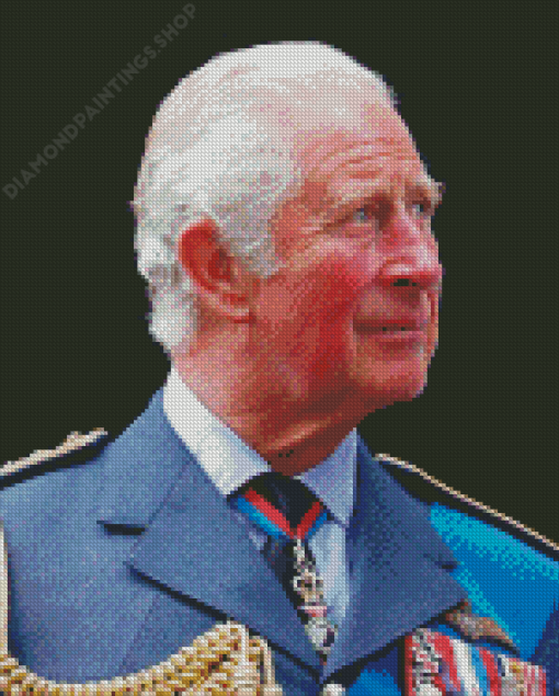 King Charles III United Kingdom Diamond Paintings
