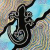 Aboriginal Lizard Art Diamond Paintings