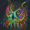 Long Eared Owl Bird Diamond Paintings