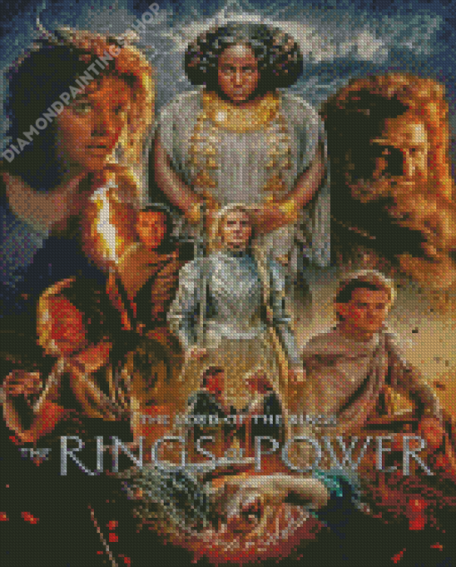 Lords Of The Rings :Rings Of Power Film Series Diamond Paintings