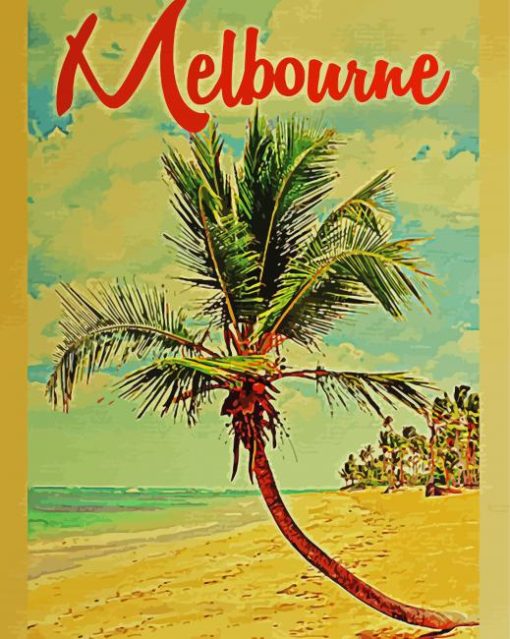 Melbourne Florida Poster Diamond Paintings
