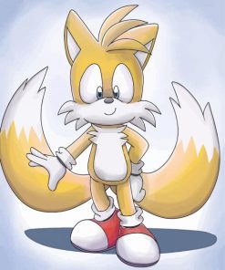 Miles Tails Prower Fictional Character Diamond Paintings