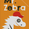Mr. Zebra Poster Diamond Paintings