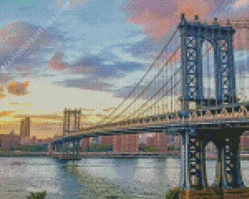 NY Manhattan Bridge Diamond Paintings
