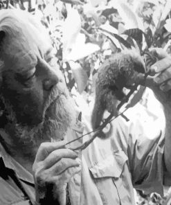 Naturalist Gerald Durrell Diamond Paintings