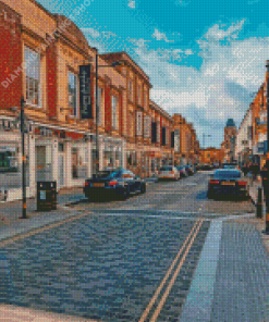 Northampton City Street Diamond Paintings