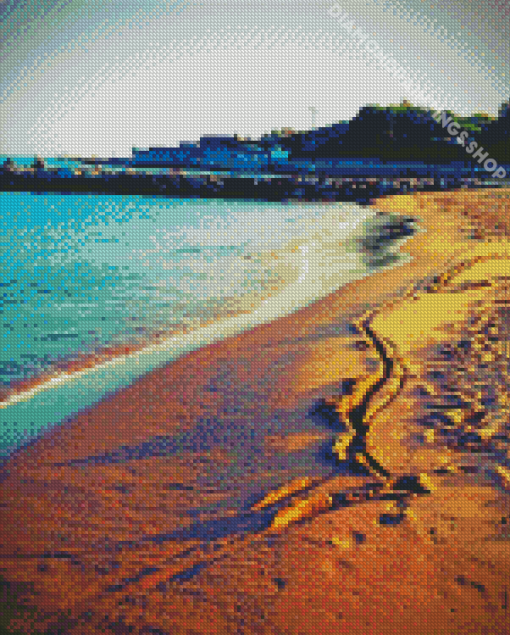 Oeiras Beach Portugal Diamond Paintings