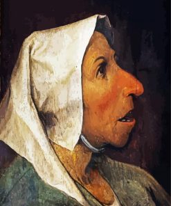 Old Woman Bruegel Elder Art Diamond Paintings