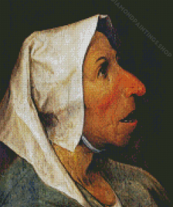 Old Woman Bruegel Elder Art Diamond Paintings