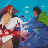 One Piece Dragon And Shanks Diamond Paintings