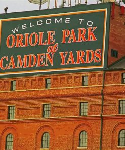 Oriole Park At Camden Yards Diamond Paintings
