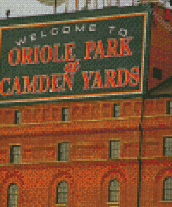 Oriole Park At Camden Yards Diamond Paintings