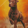 Patterdale Terrier Dog Diamond Paintings