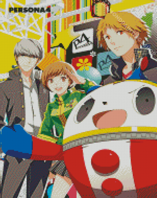 Persona 4 Poster Diamond Paintings