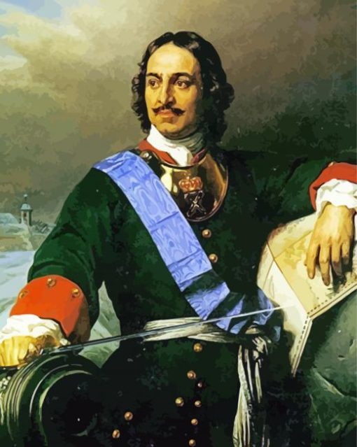Peter the Great By Paul Delaroche Diamond Paintings