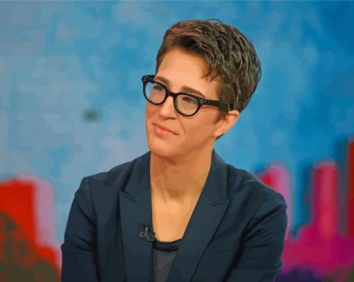 Rachel Maddow Tv Presenter Diamond Paintings