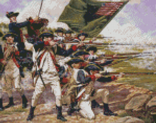 American Revolutionary War Diamond Paintings