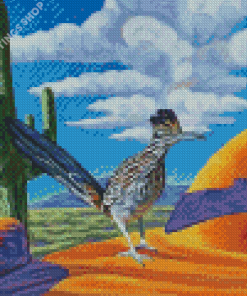 Roadrunner Desert Bird Diamond Paintings