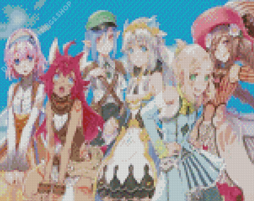 Rune Factory Game Series Diamond Paintings