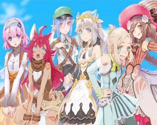 Rune Factory Game Series Diamond Paintings