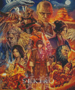 Sekiro Shadows Die Twice Game Poster Diamond Paintings