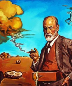 Sigmund Freud Art Diamond Paintings