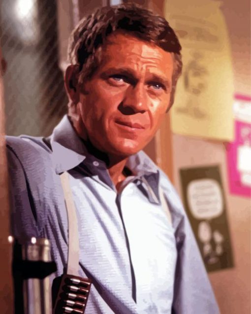 Steve McQueen American Actor Diamond Paintings