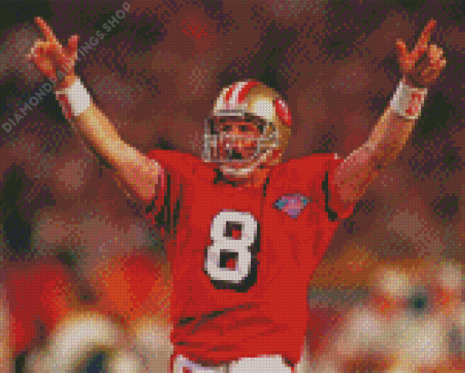 Steve Young Player Diamond Paintings