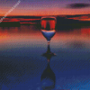 Sunset Wine Glass Diamond Paintings