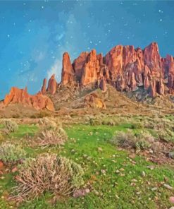 Superstition Mountains Diamond Paintings