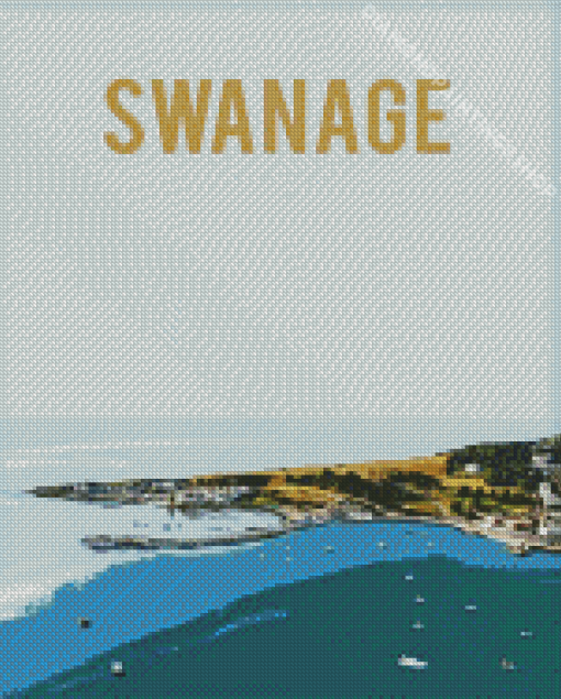 Swanage Dorset Poster Diamond Paintings