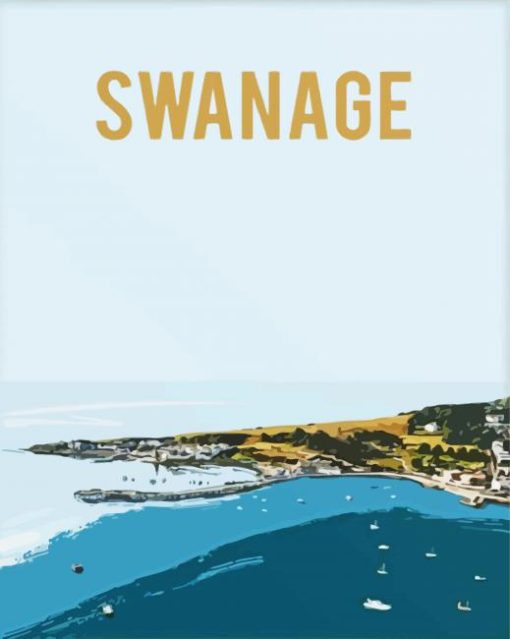Swanage Dorset Poster Diamond Paintings