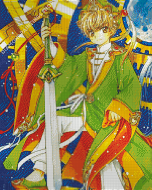 Syaoran Li Cardcaptor Sakura Diamond Paintings