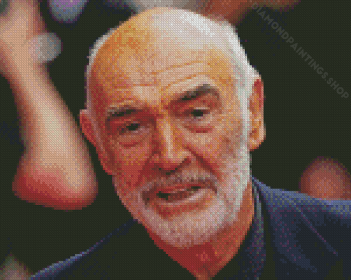 The Actor John Connery Diamond Paintings