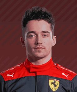 The Driver Charles Leclerc Diamond Paintings