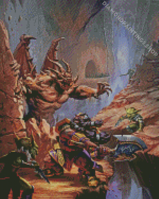 The Game HeroQuest Diamond Paintings