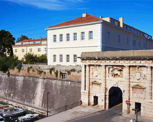 The Land Gate Zadar Diamond Paintings