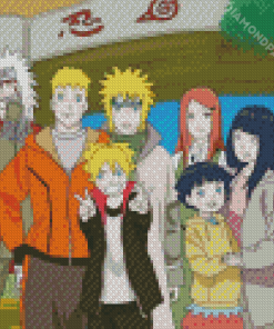 The Naruto Family Diamond Paintings