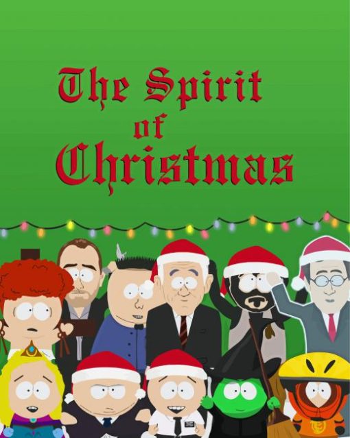 The Spirit Of Christmas Cartoon Diamond Paintings