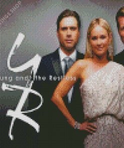 The Young And The Restless Poster Diamond Paintings