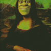 The Mona Shrek Diamond Paintings