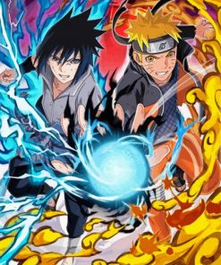Uzumaki Naruto Vs Sasuke Diamond Paintings