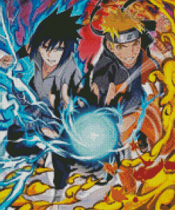 Uzumaki Naruto Vs Sasuke Diamond Paintings