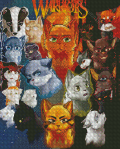 Warrior Cats Poster Diamond Paintings