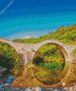 Zagori Bridge Diamond Paintings