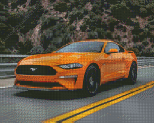 Aesthetic 2018 GT Mustang Diamond Paintings